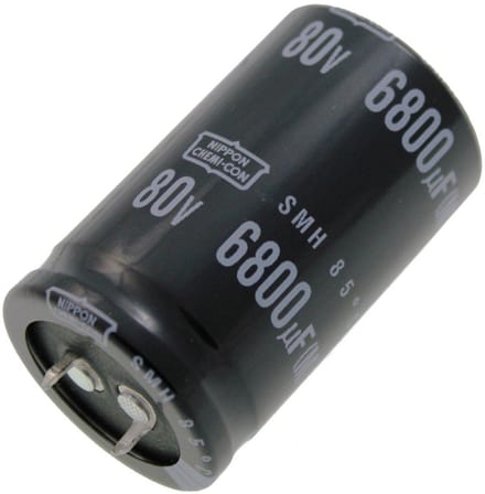 Radiale Snap-in Condensator 6800µF 80V - Electrolytische Capaciteit tot 85°C