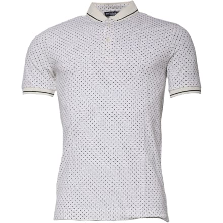 Polo Shirt met Stippen Klassieke Pasvorm