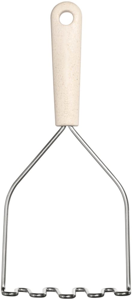 GastroMax Aardappelstamper BIO, 280 mm, roestvrij staal/crème