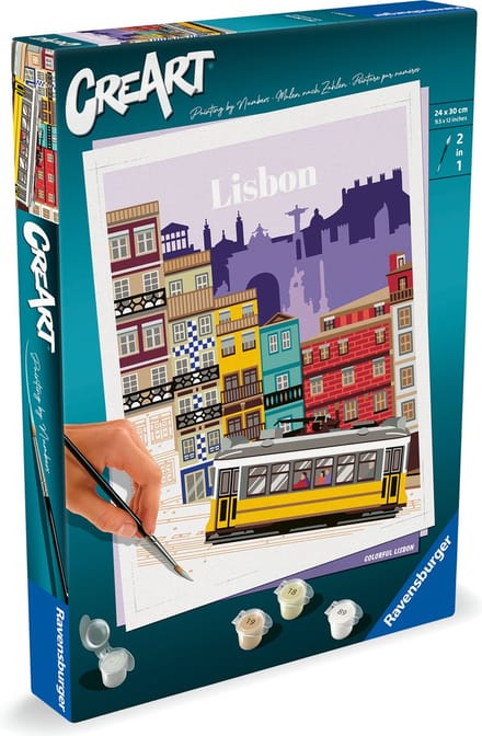 Ravensburger CreArt Paint by Numbers - Lisbon