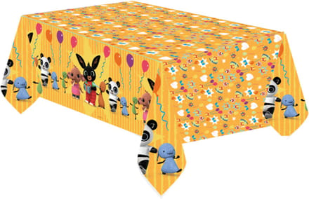 Bing Geel papieren tafelkleed 120x180 cm