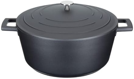 MasterClass Cast Aluminium Tagine | 5L. | Self Basting | 28cm | Black