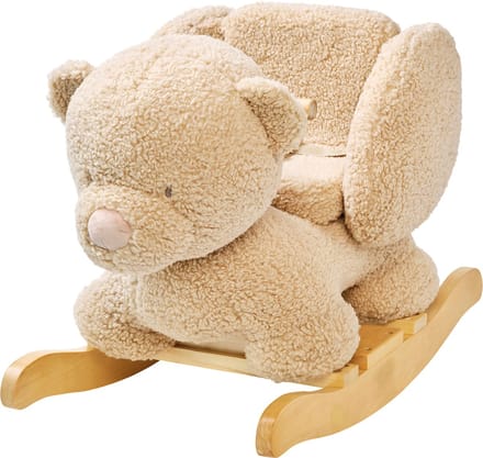 Nattou TEDDY Schommelpaard - Beer - 59 cm - Beige
