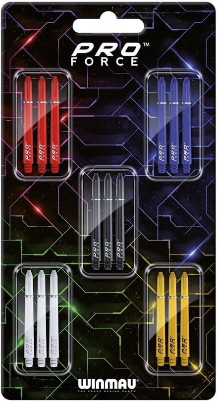 Winmau Pro-Force Shaft Collection - Dart Shafts