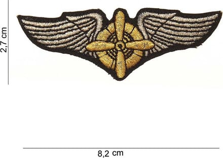 Embleem stof Flight engineer klein