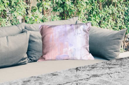 Buitenkussens - Tuin - Verf - Pastel - Design - 50x30 cm