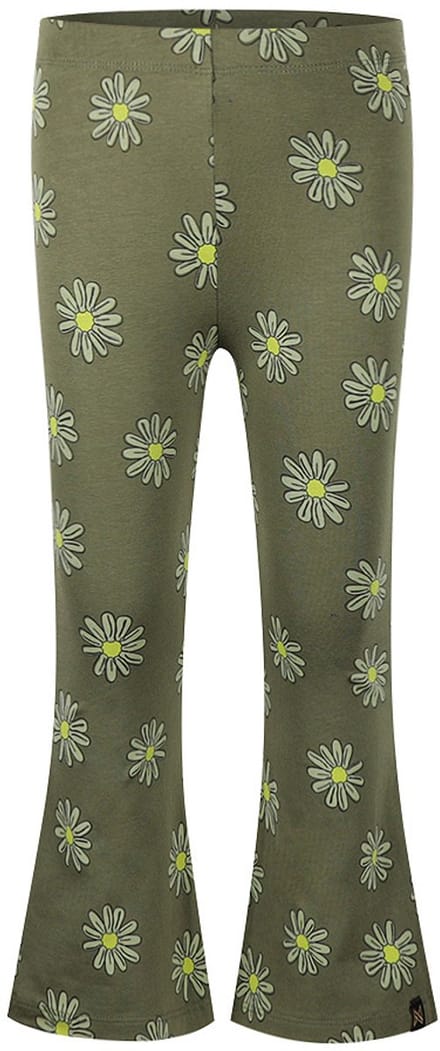 Koko Noko Meisjes Flared Legging - Army green