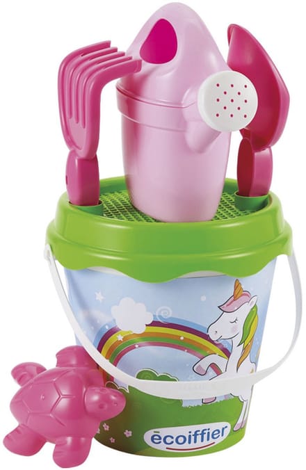 Ecoiffier 17 cm Unicorn Bucket Garnished