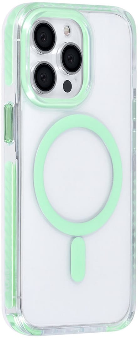 TUNIQ telefoonhoesje voor Apple iPhone 13 Pro - MagSafe backcover - Groen