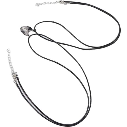 Koppels Ketting Verstelbare Maat Magnetisch Hanger Ontwerp Hartvormig Bijpassende Ketting Combinatie 1 Combination Two gray