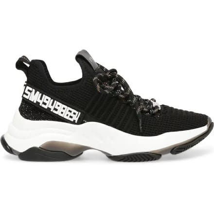 Steve Madden Maxilla-r Lage sneakers - Dames - Zwart - Maat 37