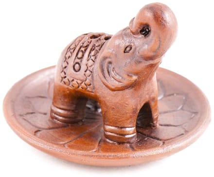 Wierookhouder Olifant op Lotusbloem