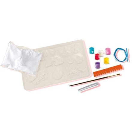 SES Creative Gieten en Schilderen Set - Eenhoorns met Satijnen Lint - Voor Meisjes vanaf 5 Jaar - Knutselen - Schoencadeautjes Sinterklaas