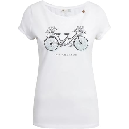 Dames-T-shirt Ragwear Fllorah Print C Gots