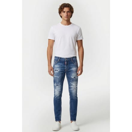 Dsquared2 Jeans 5 Pockets Black Größe: W50 | Slim Jeans Outlet | Herren | Schwarz