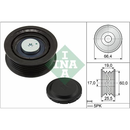 Schaeffler Ina Poly-V riemgeleiderpoelie INA 532 0642 10