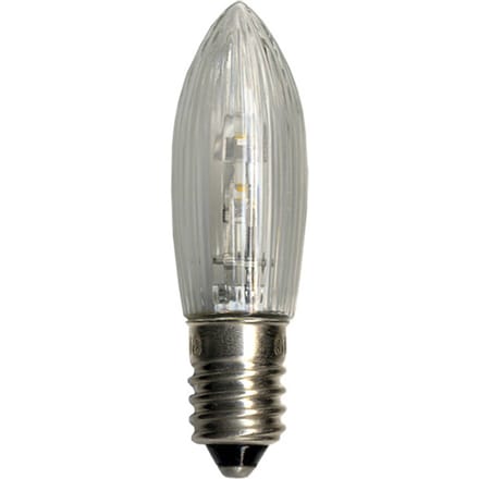 STAR TRADING Kaarsv. E10-led-reservelamp van 0,2W, 10-55V, 3 st