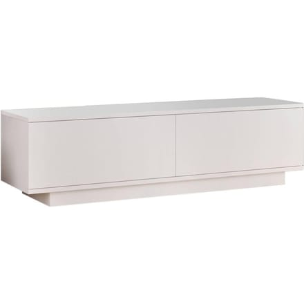 Asir - TV-standaard - Wit - 140 x 35,5 x 38,2 cm
