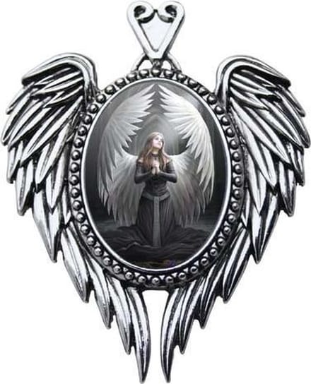 Anne Stokes Cameo Pendant Prayer For The Fallen