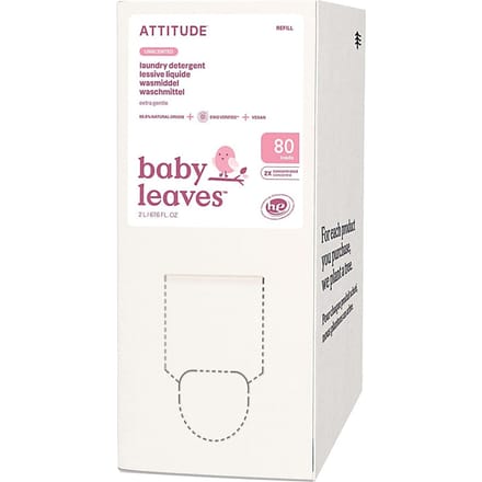 Attitude Little Ones Baby Wasmiddel - Geurvrij 80 wasbeurten