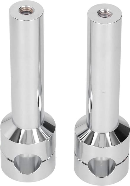 Dailygoods- Riser Stuurverhoger - Aluminiumlegering - 22 mm Stuurdiameter - Set van 2 - Montageklem - Hoge Sterkte
