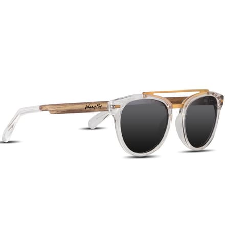 Johnny Fly Captain zonnebril - dames en heren - Crystal Clear - ecologisch