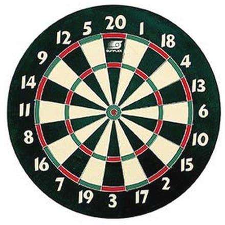Deluxe Dartboard voor Darts Spel