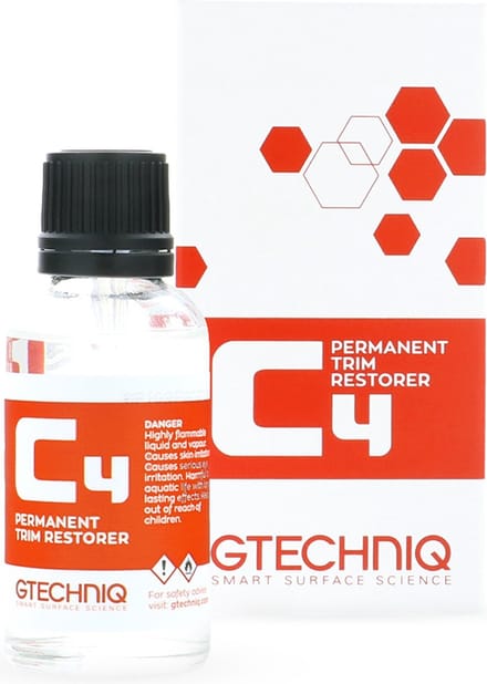 GTECHNIQ C4 Permanent Trim Restorer Kunststof Coating 30ml