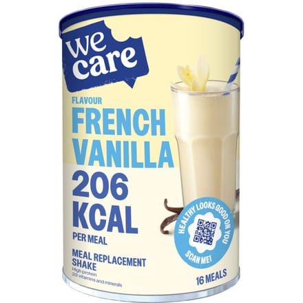 WeCare - Meal Replacement Shake - Vanille - 1 x 436 gr