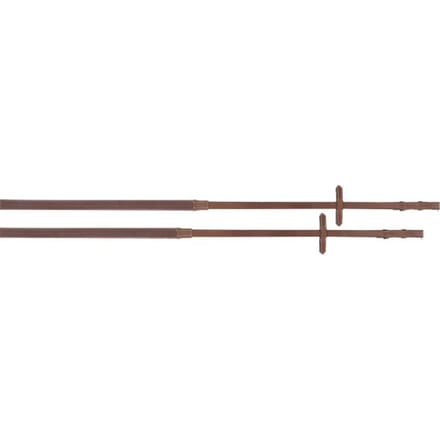 Rubber teugels voor paarden kleine spikes rubber teugels T de T