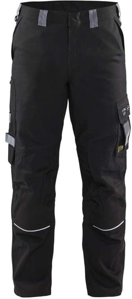 Blaklader Vlamvertragende werkbroek 1561-1516 - Zwart/Grijs - C146