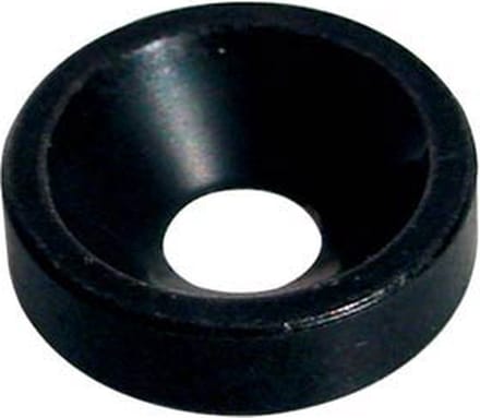 Boston W-720-B Neck Ferrules Set - 15,0 mm - Zwart (4 stuks)