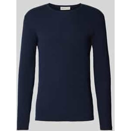 Tom Tailor Denim - Gebreide trui van katoen - Maat XL - sky captain blue