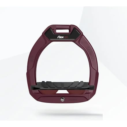 Veiligheidsstijgers Rijtraining Incliné Grip Bordeaux/ZWART/Bordeaux kind Flex-On Safe-On