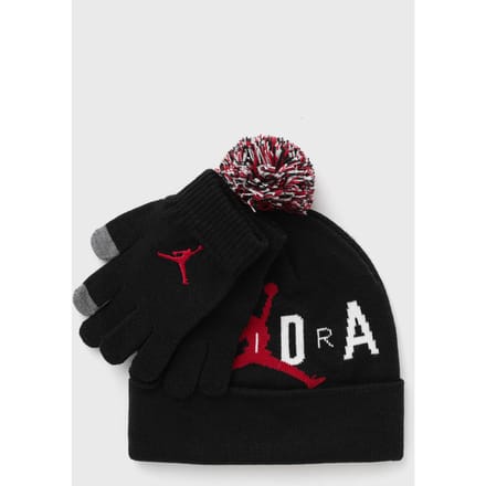 JAN JORDAN HBR POM BEANIE SET