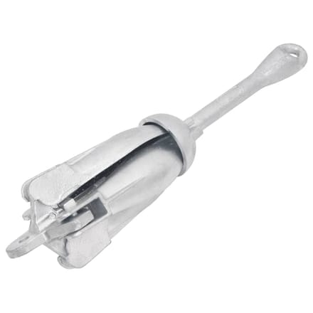 vidaXL - Anker - inklapbaar - 3,2 - kg - smeedijzer - zilverkleurig