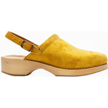 RE/DONE 70s Classic Clog Yellow Suede Taglia: 35 | Infradito Outlet | Donna | Giallo