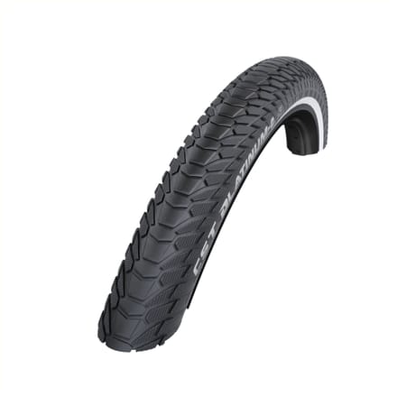 Buitenband CST Platinum E 28 x 2.20 / 55-622mm - zwart met reflectie