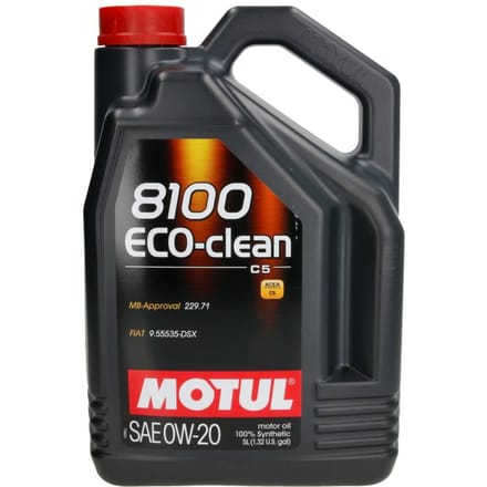 Motorolie MOTUL 108862 8100 Eco-Clean 0W20 5L