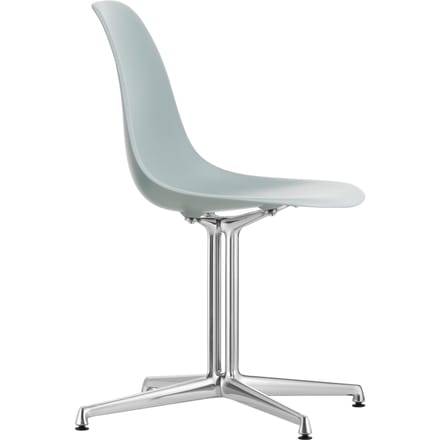 Vitra Eames Plastic Bijzetstoel DSL - lichtgrijs RE