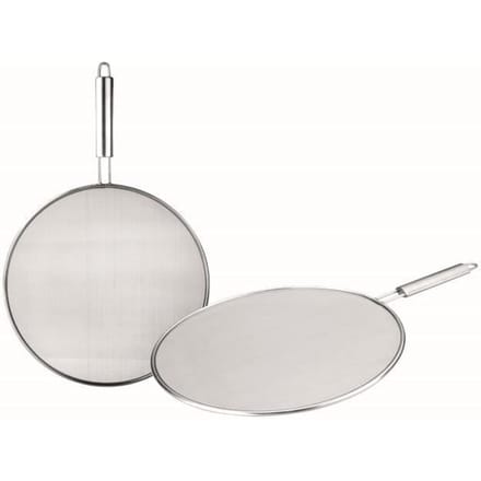Couvercle anti-projection - IBILI - 704329 - Inox - Manche inox - Diamètre 29cm