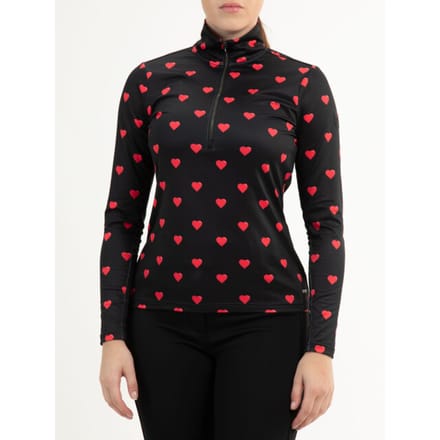 FALCON - palmira - Skipully met rits dames - Zwart