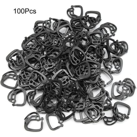 100 stuks Schaduwnet Haak Plastic Hanghaken voor Schaduwdoek Kasaccessoires