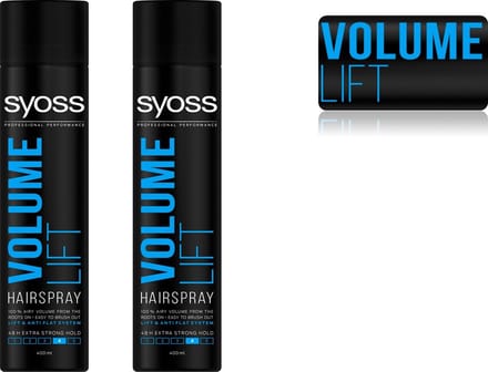 Syoss Hairspray / Haarlak - Volume Lift - 2 x 400 ml