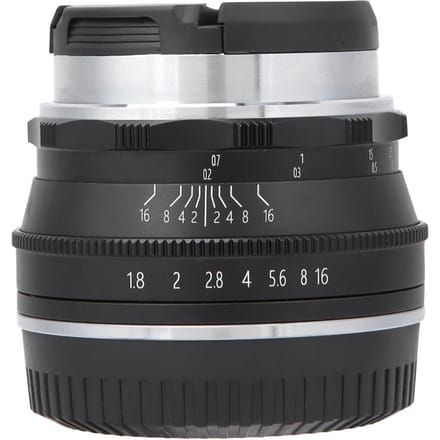 25mm F1.8 Meerlaagse Coating Mirrorless Camera Lens e NEX Mount voor Sony Camera zwart