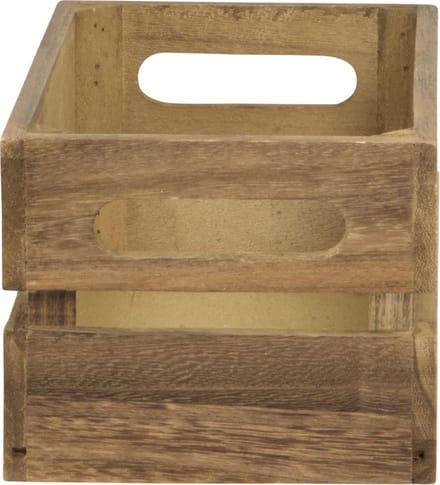 Securit® Kleine vintage houten tafelhouder