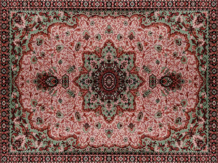 Vinyl | vinyl | vloerkleed | Persia Terra | 90x120 cm