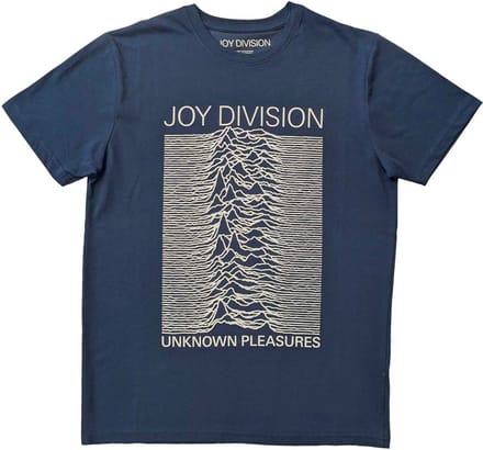 Joy Division - Unknown Pleasures FP Heren T-shirt - S - Blauw