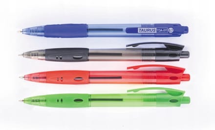 Automatische pen 0,7 mm groen - comfortabele grip