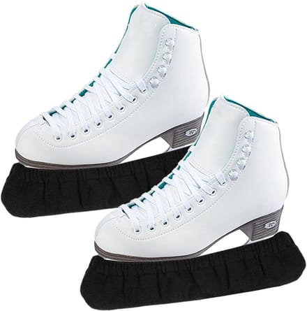 Elastische schaatsbeschermers microvezel - vochtabsorberend - roestwerend - geschikt voor dames heren kinderen - skating accessoires